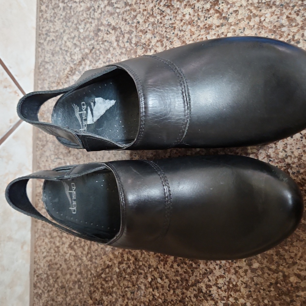 Dansko leather sling back Size 39